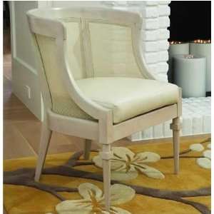  Classic White Cane Chair
