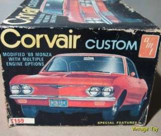   AMT 1969 Chevrolet Corvair Monza 3 in 1 model kit #T 159 in Box  