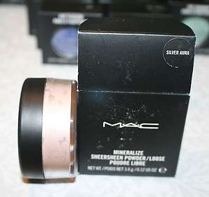 MAC Cosmetics Mineralize Sheersheen Powder Silver Aura  