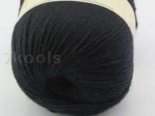   Merino Wool Cashmere Sweater/Scarf/Shawl Yarn,DK,Milk White,2  