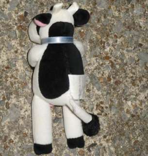  Barnyard Dance Mini Plush Cow 6 Present Stuffed Animal Character