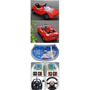  Red Children Battery Ride On Cars with Remote Electronics