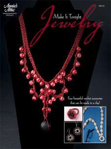   Tonight Jewelry Crochet Patterns Necklace Beads Beaded Ring Eye Glass