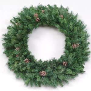   Pine With Cones Artificial Christmas Wreath   Unlit