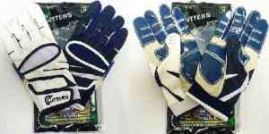 CUTTERS BASEBALL GLOVES YIN YANG NAVY/WH SIZE SMALL  