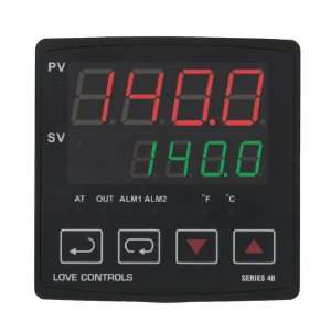 Love Temperature Control, 1/4 DIN, Universal Input, Voltage Pulse 
