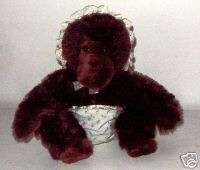 Vintage Dakin PLUSH Baby Gorilla Ape 1983  
