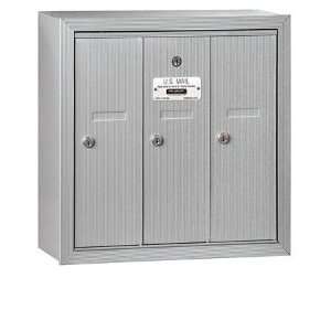  Mailbox (Includes Master Commercial Lock)   3 Doors   Aluminum 