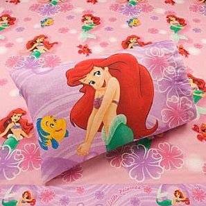Disney Little Mermaid Forever Friends Full Sheet Set Girls 4pc Sheets 