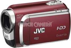 JVC Everio GZ MG630 60G Hard Disk Drive Camcorder Red   Open Box 