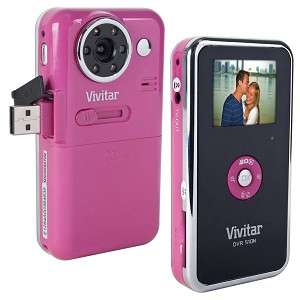Vivitar Night Vision Pocket Digital Video Camera Pink  