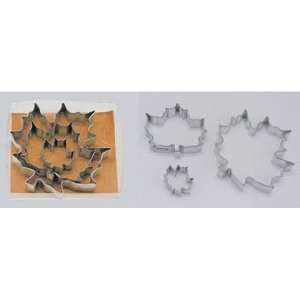 Cookie Cutter Canadian Maple Leaf Set/3 