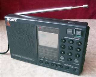   Microprocessor Controlled AM/LW/SW/FM Portable Worldband Radio  