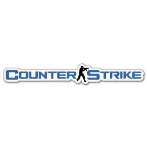 Counter Strike car bumper sticker decal 8 x 1