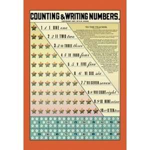  Counting and Writing Numbers   20x30 Gallery Wrapped 