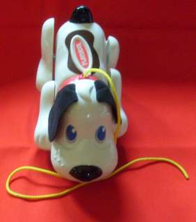 PLAYSKOOL PULL TOY DOG FEET MOVE, BARKS, WHINES, PANTS  