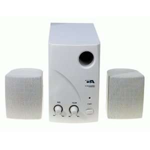  Cyber Acoustics MMS 50 3 Piece Speaker System Electronics