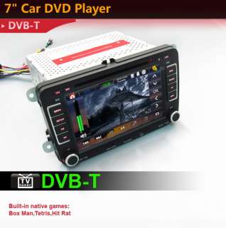 NEW7 2 din CAR GPS dvd player radio for VW IPOD+DTV  