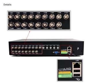 New 16CH Standalone H.264 CCTV DVR WIFI Mobile 3G Real Time Alarm 