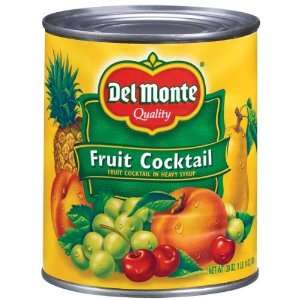 Del Monte Fruit Cocktail in Heavy Syrup Grocery & Gourmet Food