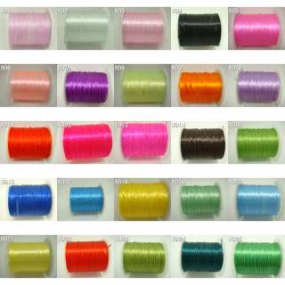 13M Crystal Elastic Stretchy jewel Bead Necklace Cords  