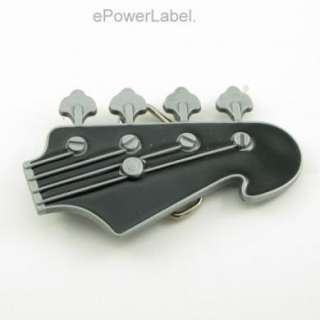 A458 NEW ELECTRIC GUITAR HEADSTOCK MUSIC BELT BUCKLE  