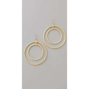 Kenneth Jay Lane Double Circle Earrings Jewelry