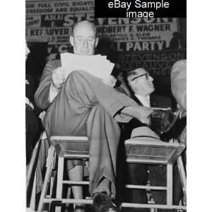  1956 Adlai E. Stevenson, full length portrait, seated 