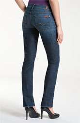 For All Mankind® Straight Leg Jeans (Nouveau New York Dark) $178.00