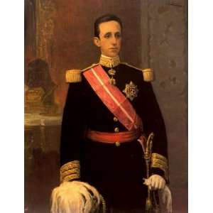   de Torres   24 x 32 inches   Retrato de Alfonso XIII
