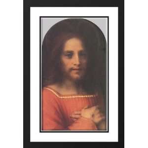  Sarto, Andrea del 26x40 Framed and Double Matted Christ 