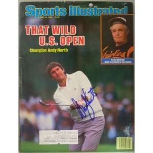  Andy North signed Sports Illustrated June 24, 1985 Sports 