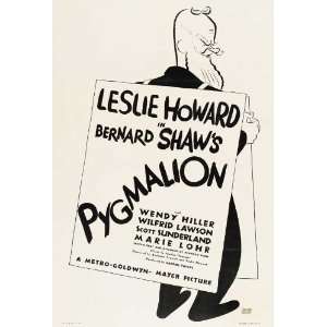  Pygmalion (1938) 27 x 40 Movie Poster Style A