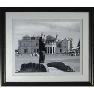 Arnold Palmer Farewell to St. Andrews Framed Golf Photo