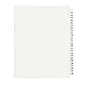  Avery Legal Dividers, Standard Collated Sets, 126  150 Tab 