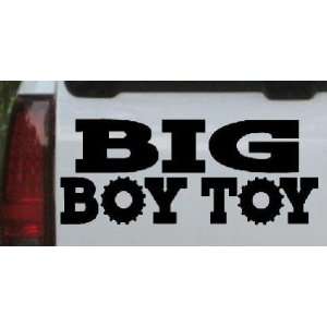 Big Boy Toy Off Road Car Window Wall Laptop Decal Sticker    Black 