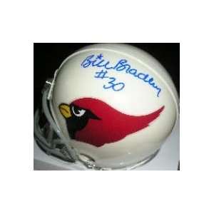 Bill Bradley (Arizona Cardinals) Football Mini Helmet