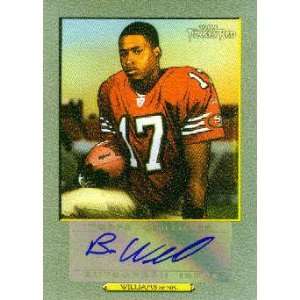  2006 Topps Turkey Red Autographs Gray TRA BW Brandon Williams 