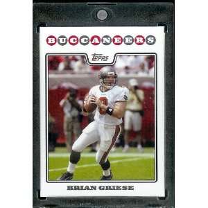  2008 Topps # 41 Brian Griese   Tampa Bay Buccaneers   NFL 