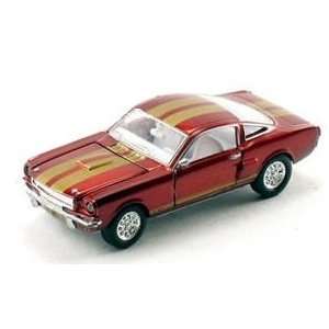 1966 Shelby GT 350H Red/Gold Stripes R2 164 Die Cast Carroll Shelby 