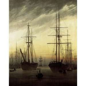FRAMED oil paintings   Caspar David Friedrich   24 x 30 inches   View 