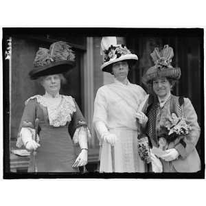   BREAKFAST. MRS. PICKFORD, MRS. CHAMP CLARK, MRS. C.H. McDONNELL 1912