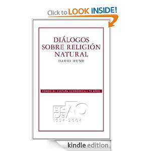 Diálogos sobre religión natural (Spanish Edition) David Hume 