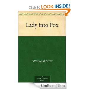 Lady into Fox David Garnett  Kindle Store