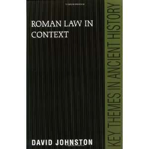   (Key Themes in Ancient History) [Paperback] David Johnston Books