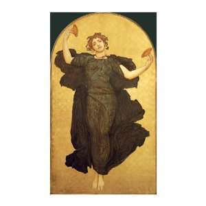 Dance Of The Cymbalists by Lord Frederick Leighton. size 21.5 inches 