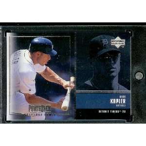  1999 Upper Deck Power Deck # 24 Gabe Kapler Detroit Tigers 