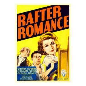 Rafter Romance, George Sidney, Norman Foster, Ginger Rogers on Midget 