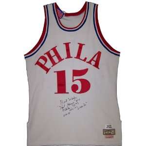 Hal Greer Autographed/Signed All Star Jersey