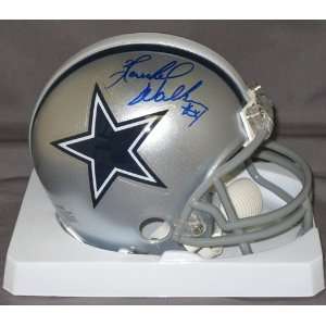 Herschel Walker Dallas Cowboys NFL Autographed Mini Football Helmet